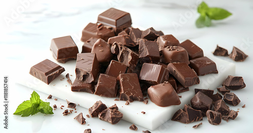 chocolate with hazelnuts  in concept of valentine day on 14 February 2025 with pink and red heart gift love rose romance romantic things with background