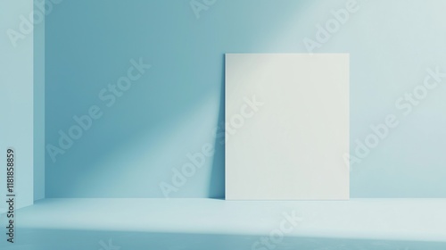 Wallpaper Mural Blank Space on Blue Background for Creatives Torontodigital.ca