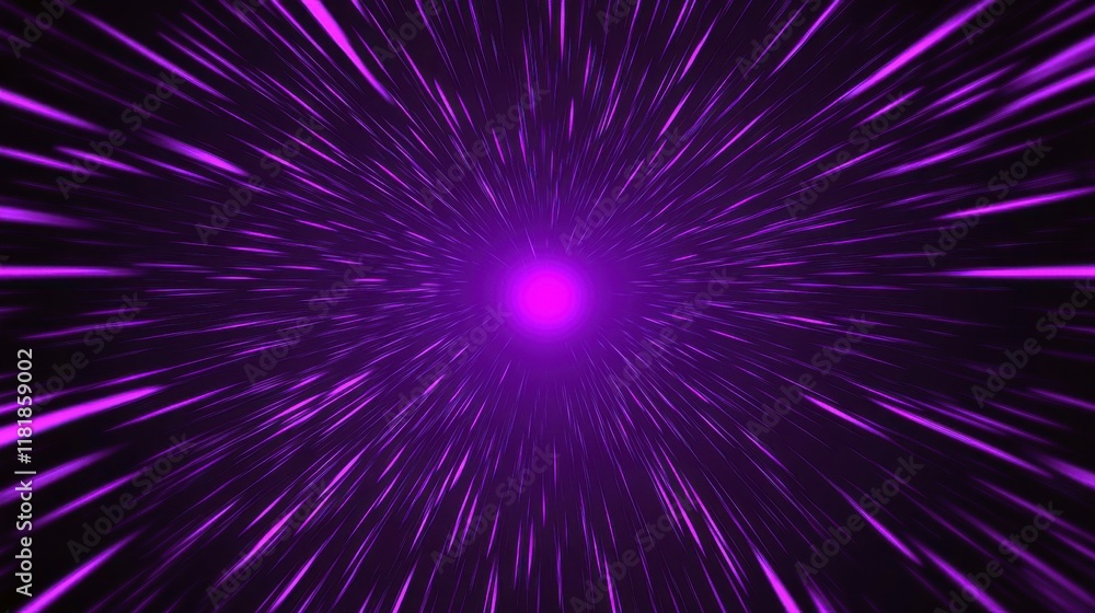 Hypnotic Purple Speed Lines - A Stunning Abstract Visual Effect Hypnotic Purple Speed Lines - A Stunning Abstract Visual Effect