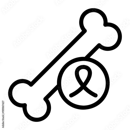 bone line icon