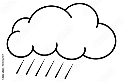 Rain-Cloud-Line-Art-Vector-Illustration