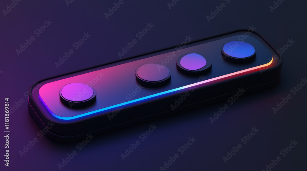 UI slider bar buttons, control, web interface volume slide toggles, realistic vector. Slider buttons for switch off, website or app menu bars and settings switcher controls in music player UI UI slider bar buttons, control, web interface volume slide toggles, realistic vector. Slider buttons for switch off, website or app menu bars and settings switcher controls in music player UI