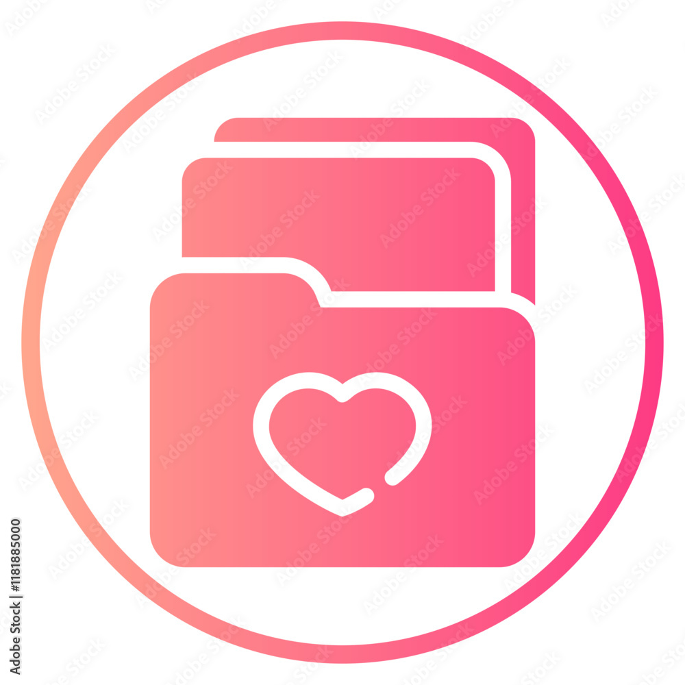 folder gradient icon