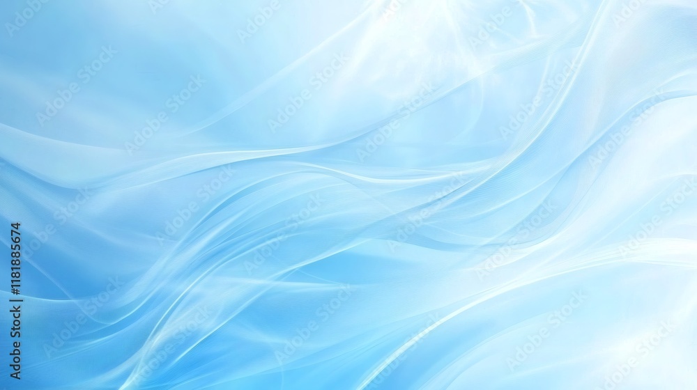 Naklejka premium light blue background designed for product presentation