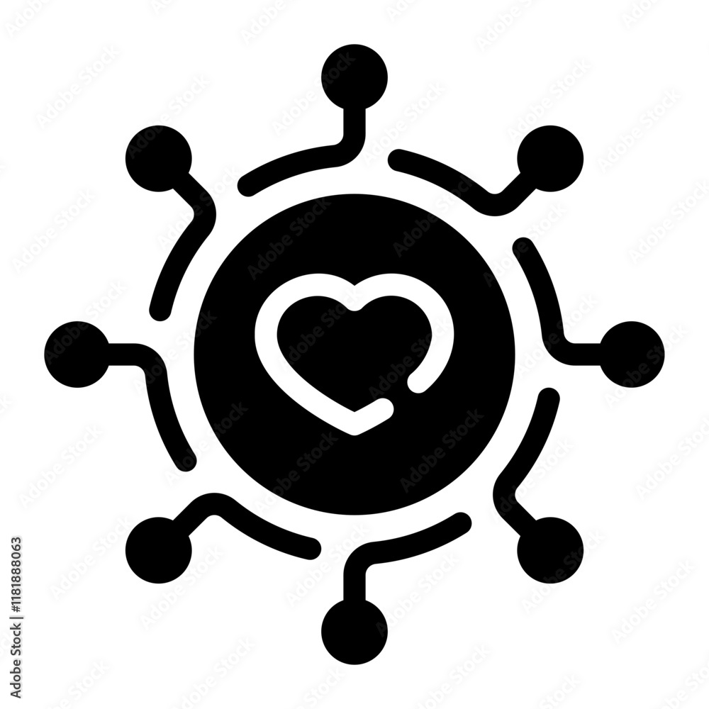 connection glyph icon connection glyph icon