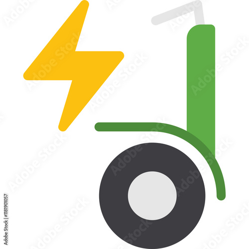 Segway with Handle Icon