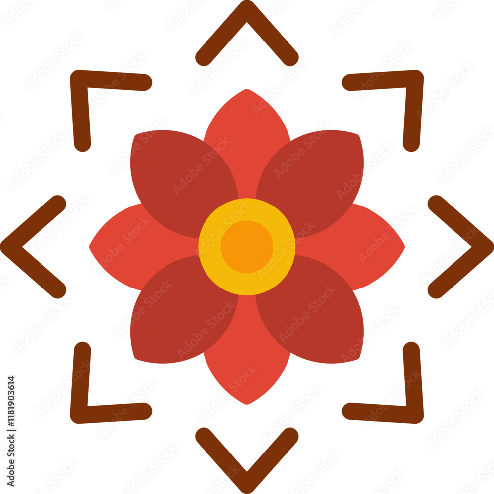 Organic Radiant Icon Organic Radiant Icon