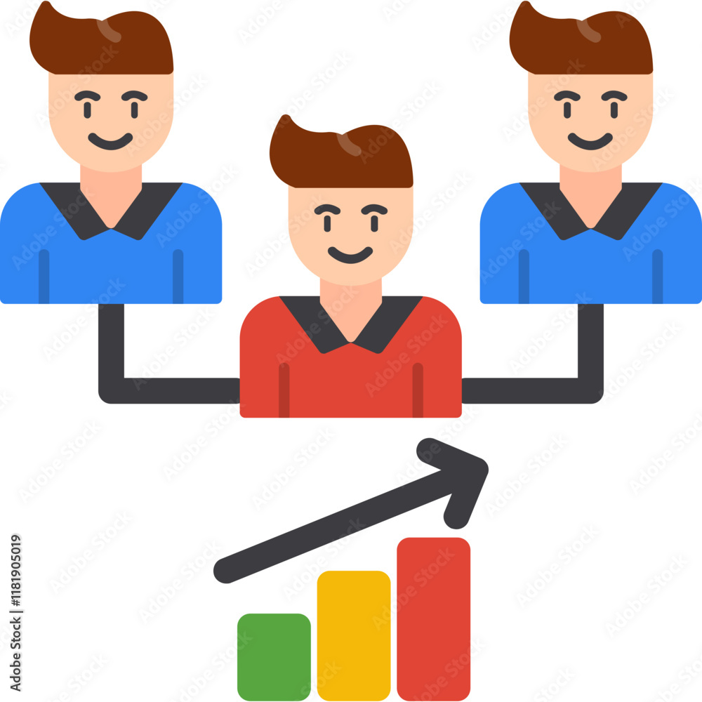 Customer Interaction Analytics Icon Customer Interaction Analytics Icon