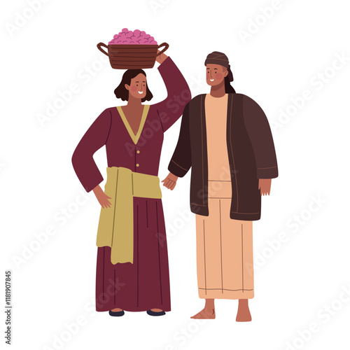 bedouins people standing
