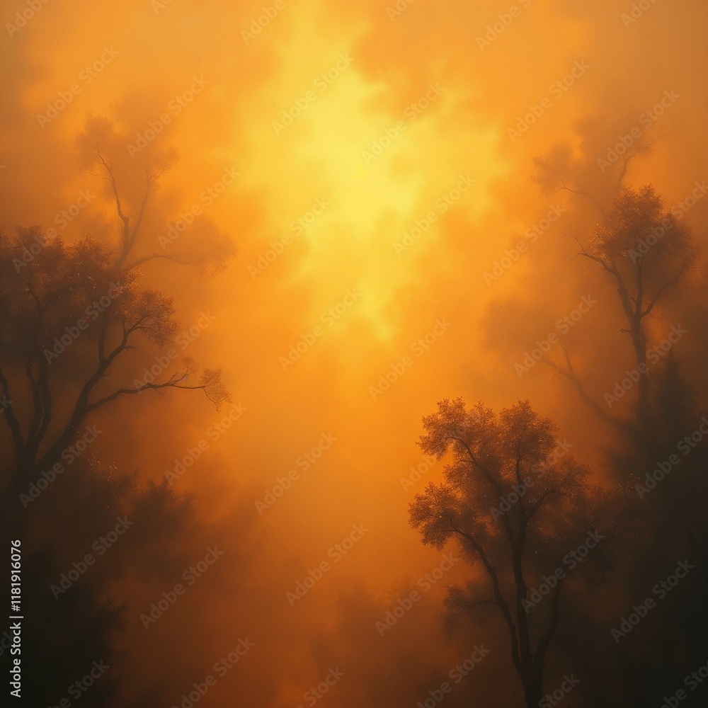 Radiant Golden Painting in a Foggy Setting with Low Visibility Creating a Luxurious Atmosphere
Radiant Golden Painting in a Foggy Setting with Low Visibility Creating a Luxurious Atmosphere
