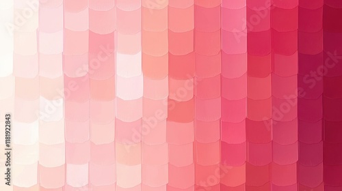 Gradient tones of deep scarlet and blush abstract art indoor setting warm and romantic vibes