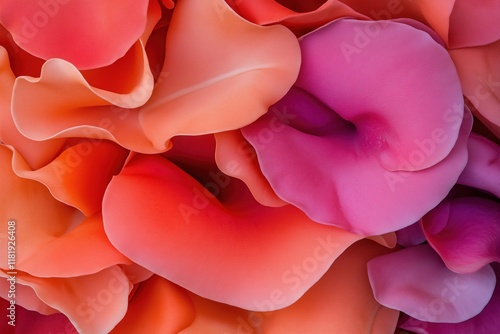 Smooth Organic Forms in Warm Tones