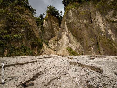 Sianok canyon in Bukittinggi North Sumatra, Indonesia photo