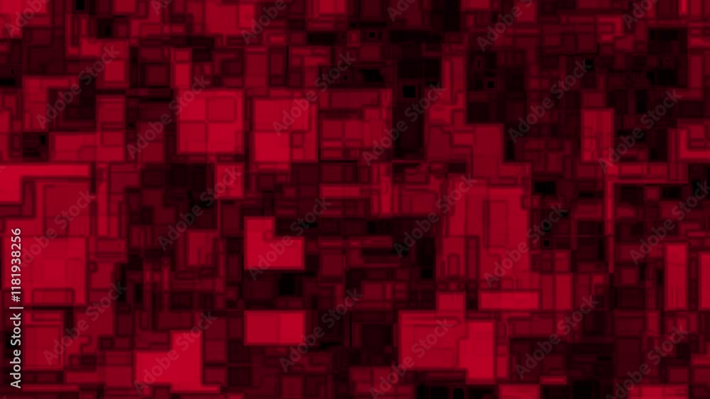 Abstract Red Geometric Pattern Background Abstract Red Geometric Pattern Background