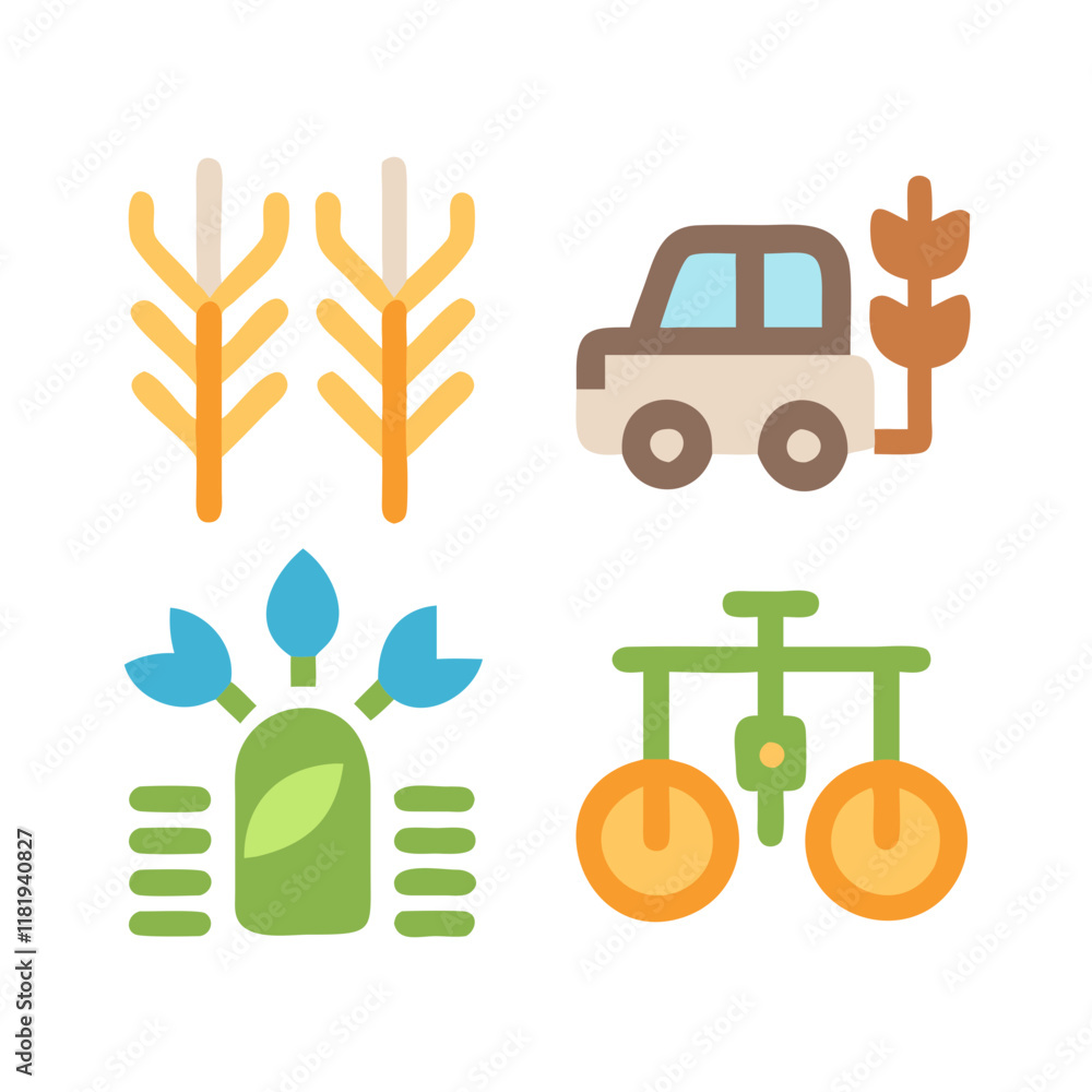 Obraz premium icons set