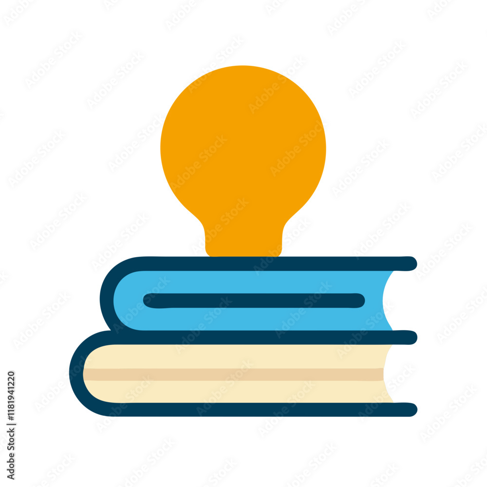 Stock Vector Icon: Bright Ideas and Creativity in Design Stock Vector Icon: Bright Ideas and Creativity in Design