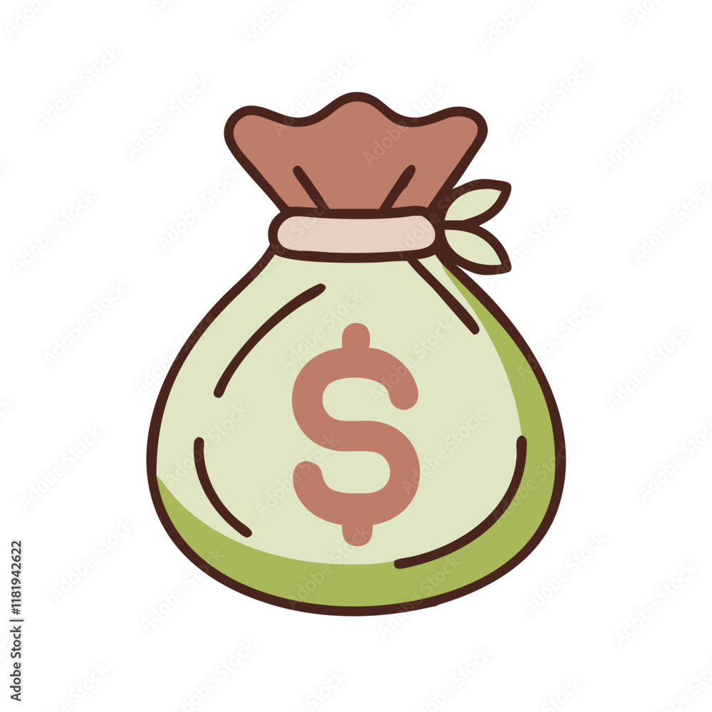 Creative Money Bag Vectors for Financial and Business Projects Creative Money Bag Vectors for Financial and Business Projects