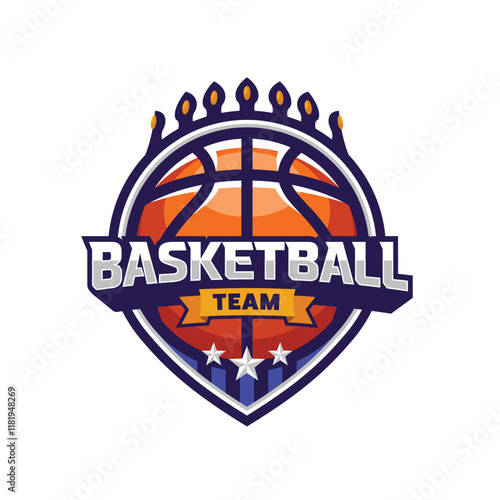 Dynamic logo design for basketball teams