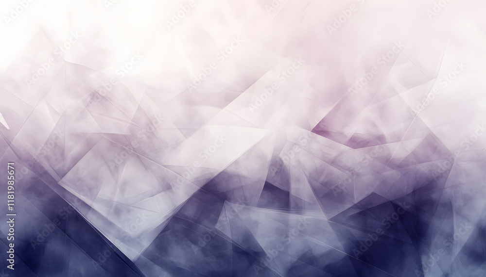 Abstract Purple and White Geometric Shapes Abstract Purple and White Geometric Shapes