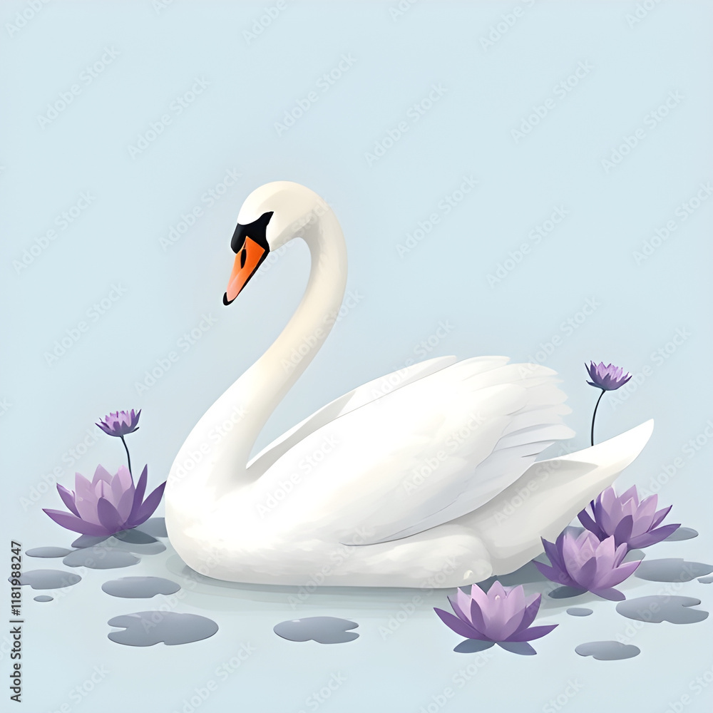 Fototapeta premium BEAUTIFUL WALL PORTRAITS