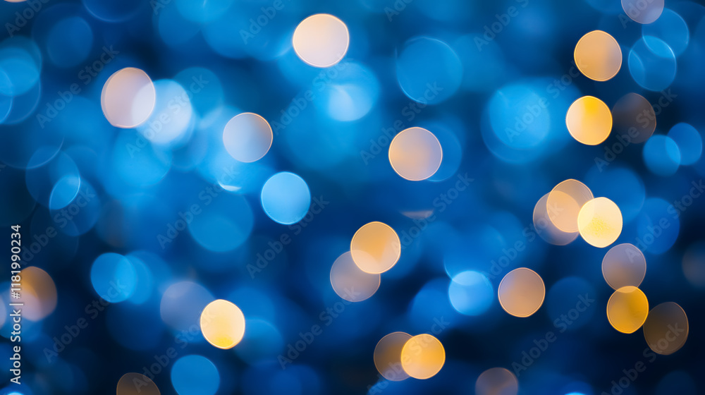 A bokeh background in blue tones. A bokeh background in blue tones.