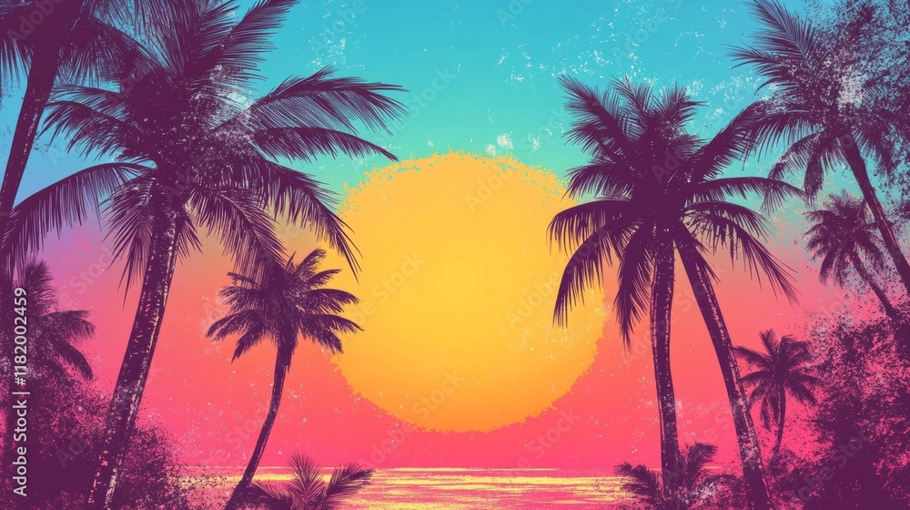 Obraz premium Vector Retro Comic Background Effect