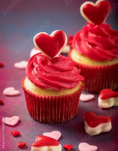 cupcakes romantici photo