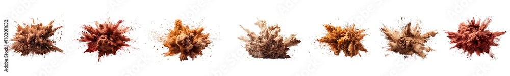 PNG Fire bomb explosion, element set on transparent background PNG Fire bomb explosion, element set on transparent background