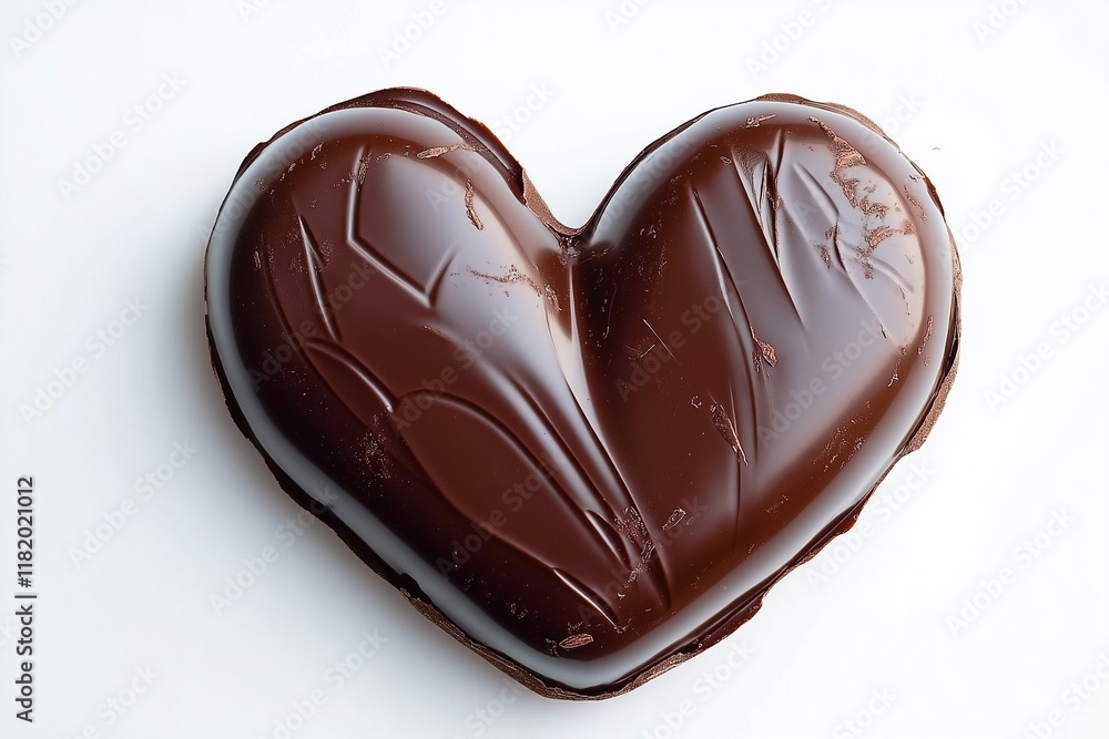 Obraz premium heart shaped chocolate