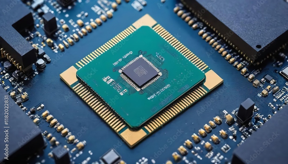 Circuit board Technology background Central Computer Processors CPU concept Motherboard
Circuit board Technology background Central Computer Processors CPU concept Motherboard