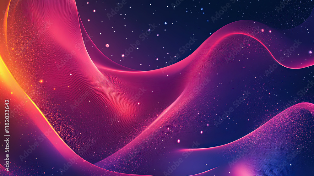 Obraz premium Abstract Modern Fantasy Background