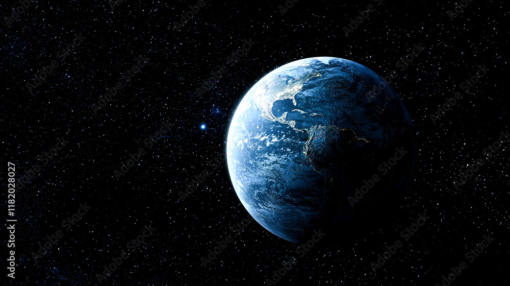 Majestic Earth: A Stunning View of Our Planet from Space, Showcasing its Beauty and the Vastness of the Universe Majestic Earth: A Stunning View of Our Planet from Space, Showcasing its Beauty and the Vastness of the Universe