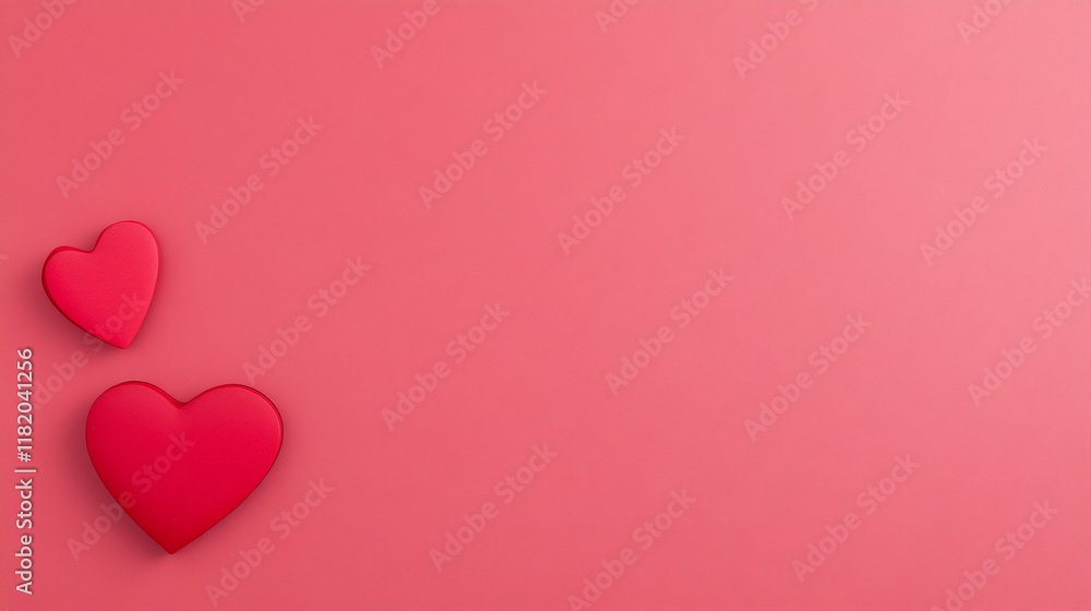 Red heart background, simple valentine concept. Red heart background, simple valentine concept.