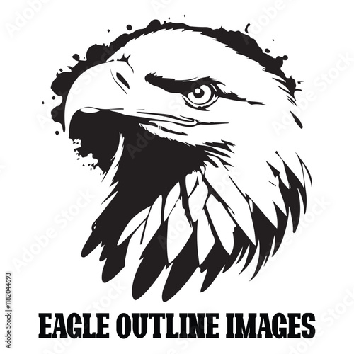 Eagle outline images