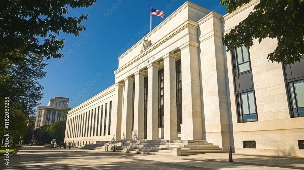 Obraz premium Federal Reserve Bank in Washington D.C.