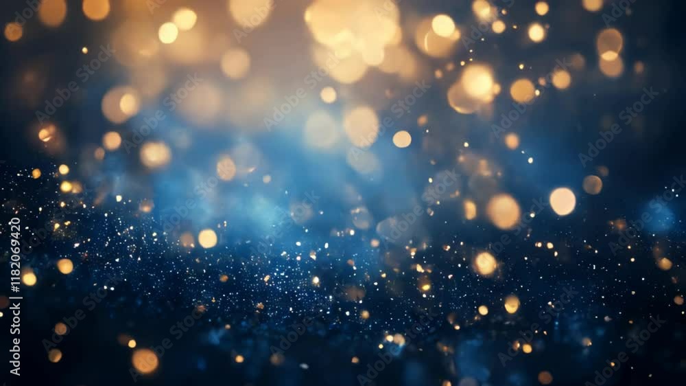 Illuminating sparkles and shimmering lights create a magical atmosphere at night Illuminating sparkles and shimmering lights create a magical atmosphere at night