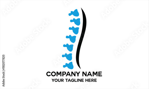 spine icon logo for medical