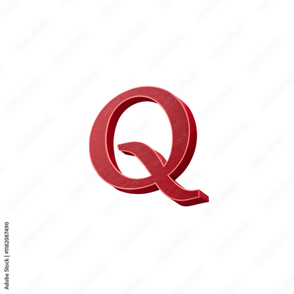 3d letter q 3d letter q