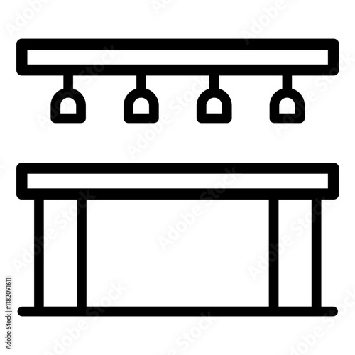 Vector Design Bar Counter Icon Style