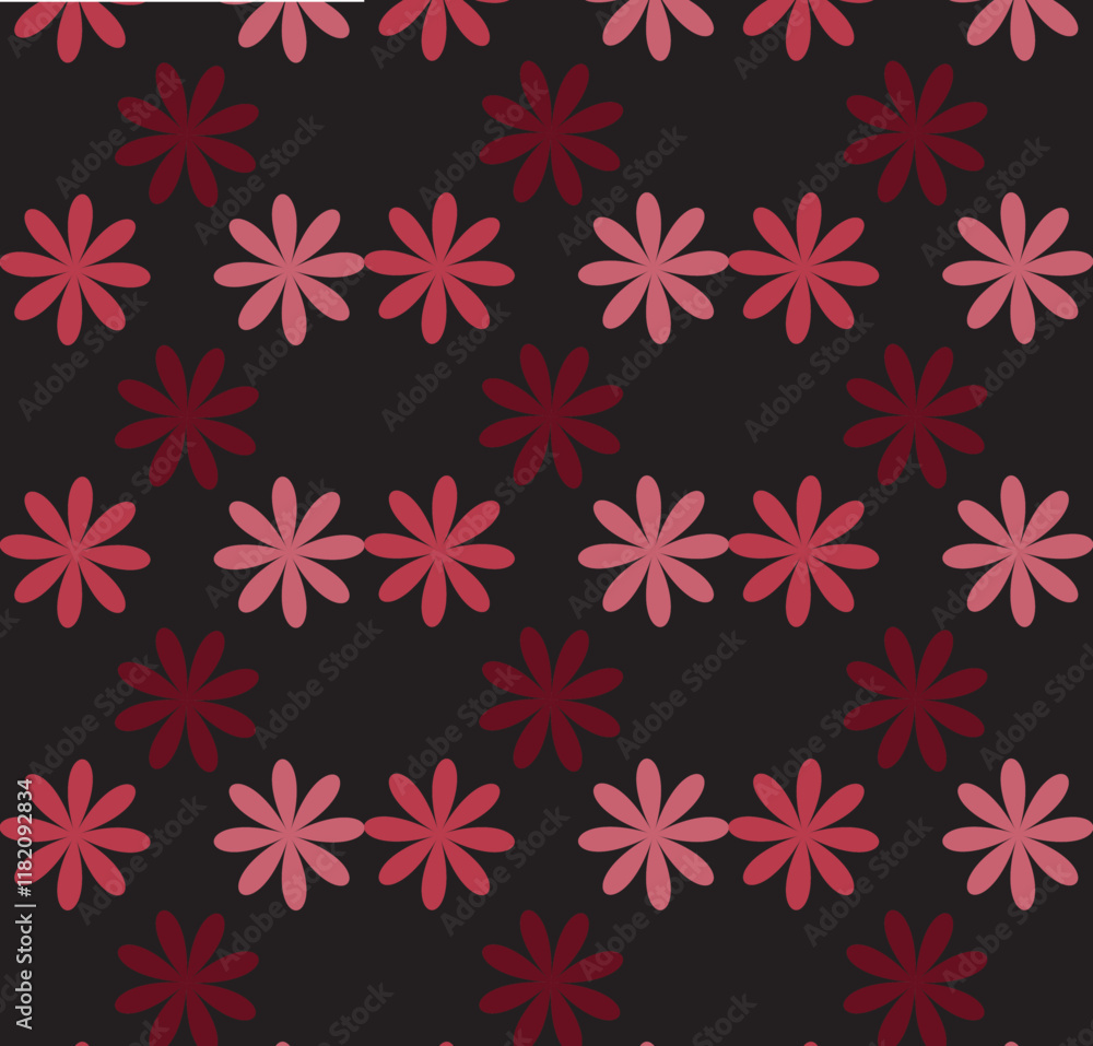 seamless and beautiful flower pattern set seamless and beautiful flower pattern set