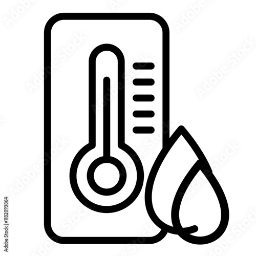 Vector Design Humidity Icon Style