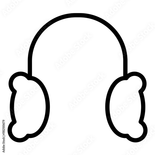 Vector Design Earmuffs Icon Style
