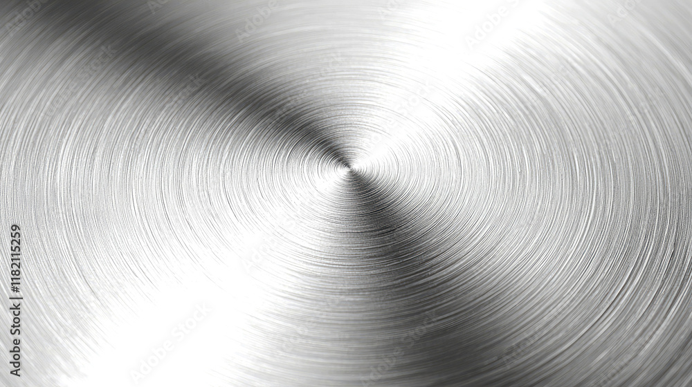 Circular Metal Texture: Abstract Silver Steel Background Image for Design Circular Metal Texture: Abstract Silver Steel Background Image for Design