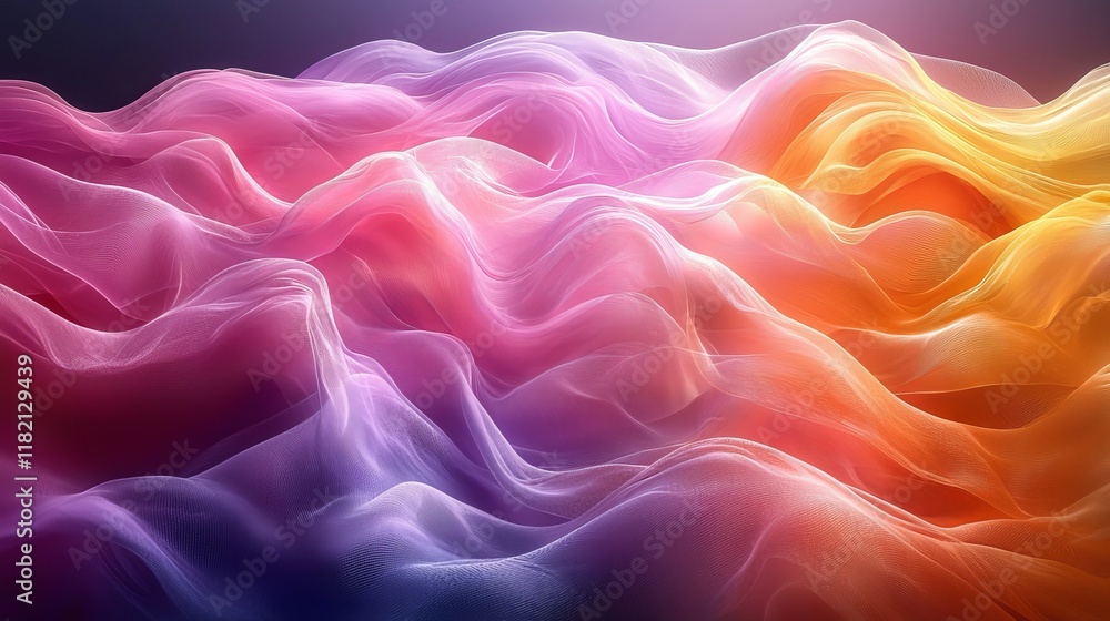 A captivating abstract background featuring a vibrant, colorful gradient rainbow A captivating abstract background featuring a vibrant, colorful gradient rainbow