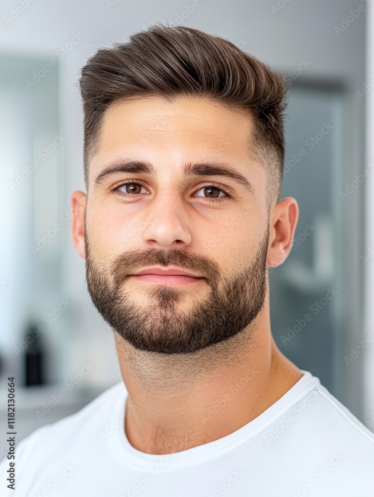 Obraz premium Hair Growth Treatment Mesotherapy Injections - Mesotherapy injections stimulate hair growth, improve hair density, and enhance overall hair health. This treatment is effective for hair loss and thinni