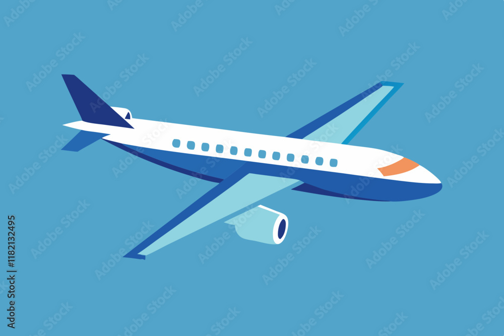 Airplane Vector Illustration Airplane Vector Illustration
