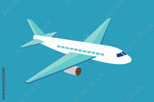 Airplane Vector Illustration