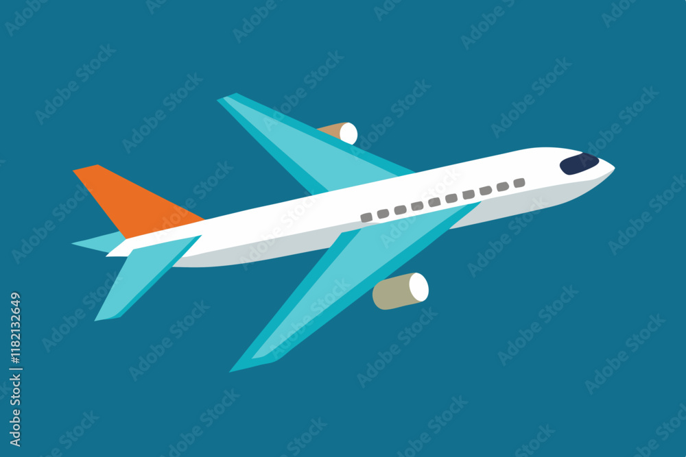Airplane Vector Illustration Airplane Vector Illustration