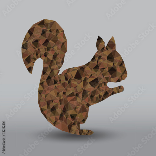 low poly art design vektor animal 