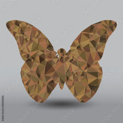 low poly art design vektor animal 